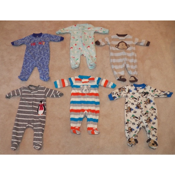 fleece newborn sleepers